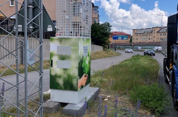 Mätskåp vid Enköpingsvägen, Solna